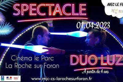 Spectacle duo luz  La Roche sur Foron