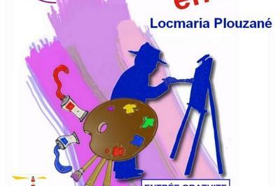 Peinture et sculpture en fte  Locmaria Plouzane