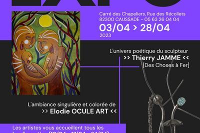 Thierry Jamme, Elodie Ocule Art  Caussade
