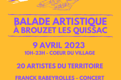 Balade artistique 2023 à Brouzet les Quissac