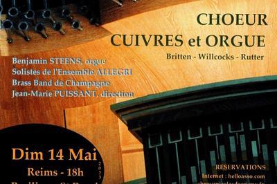 Musiques Anglaises, Choeur, Cuivres et Orgue  Reims