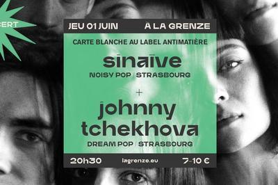 Carte blanche au label Antimatière, Sinaïve et Johnny Tchekhova à La Grenze à Strasbourg