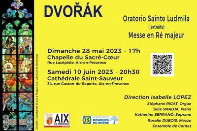 Concert DVORAK à Aix en Provence