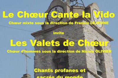 Concert a capella de chants profanes et sacrés du monde au profit de l'UNICEF à Greoux les Bains