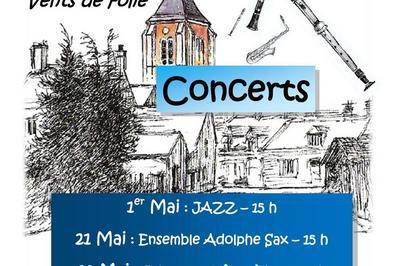 Concert Scherzo, ensemble de fltes  bec  Menestreau en Villette