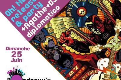 Oh ! Madrid release et Rock Folk party, Agathe et DJ diplomatico  Bordeaux