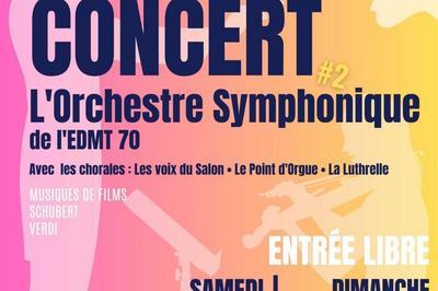 Concert - L'orchestre Symphonique 2  Port sur Saone
