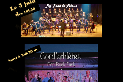 Concert gratuit BIg band jazz du pays de Falaise et Cord'athlte  Potigny