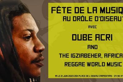 Dube Acri and the Igziabeher, African Reggae World Music  Carpentras