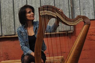 Aurore Bréger, harpe celtique à Damgan