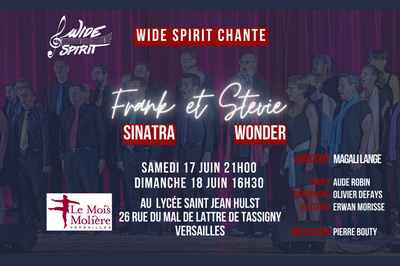 Wide Spirit chante Frank Sinatra et Stevie Wonder  Versailles