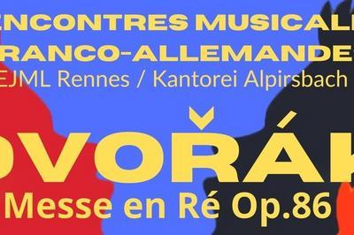 Concert franco-allemand, Dvorak  Rennes