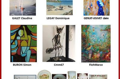 Exposition Peintures, Porcelaines, Sculptures  Chatelaillon Plage
