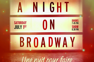 A night on broadway, la comdie musicale  Nice