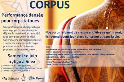 Corpus, performance danse pour corps tatous  Lille