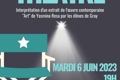 Théâtre Art de Yasmina Resa à Gray