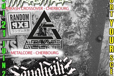 Musique Punk et Metal sous le porche  Cherbourg