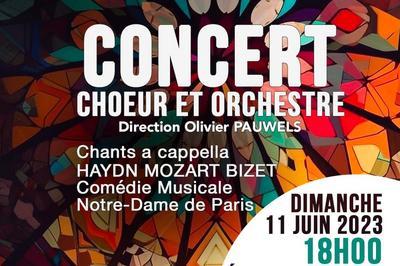 Concert choeur et orchestre  Clermont l'Herault