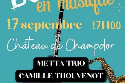 Mettà Trio Camille Thouvenot et l'Ensemble de Jazz de Jan Demencik à Champdor