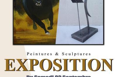 Exposition Sbastien Piquet et Jean-Pierre Constant  Sauze Vaussais