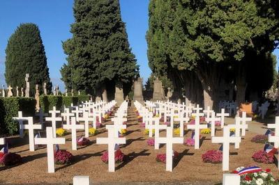 Visite guide du carr militaire du cimetire Saint Michel de Carcassonne