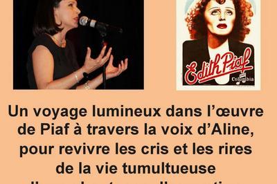 Aline Algudo chante Piafissimo à Narbonne