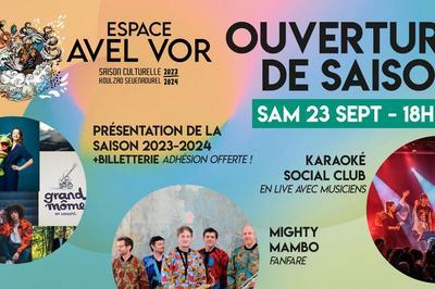 Ouverture de saison Espace Avel Vor avec le Karaok Social Club et Mighty Mambo  Plougastel Daoulas
