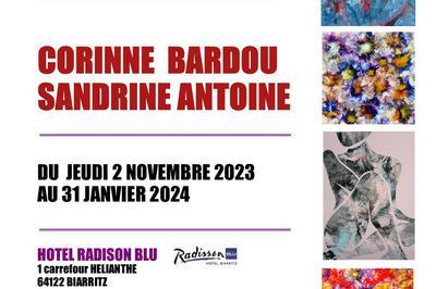 Exposition d'art fluide, un monde de couleurs à Biarritz