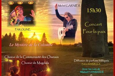 Concert pour la paix de Michel Garnier et Pakoune à Dol de Bretagne