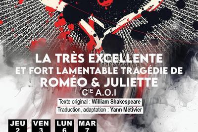 La trs excellente et fort lamentable tragdie de Romo & Juliette  Saint Etienne