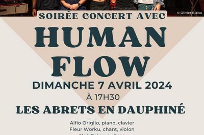 Concert Human Flow  Les Abrets