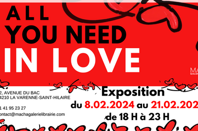 All You Need In Love   Saint Maur des Fosses