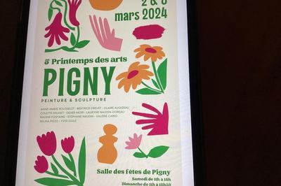 Exposition Printemps des arts  Pigny