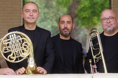 Spanish Brass et Matthias Hffs, quintette de cuivres et trompette  Le Plantay
