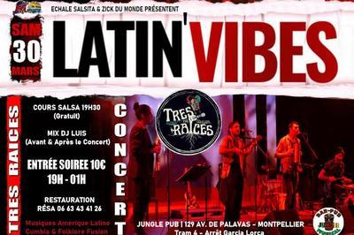 Concert Tres Raices Latin' Mix et Initiation Salsa  Montpellier