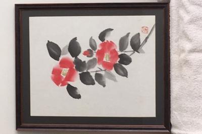 Exposition Un Air du Japon Peintures, sumi-e, de Pnlope  Grenoble