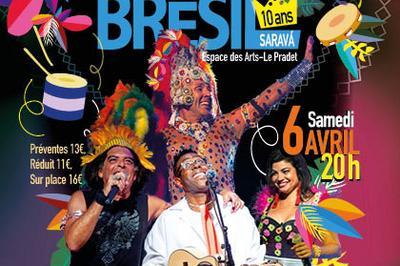 Soire Carnaval Brsil Sarava 10 ans  Le Pradet