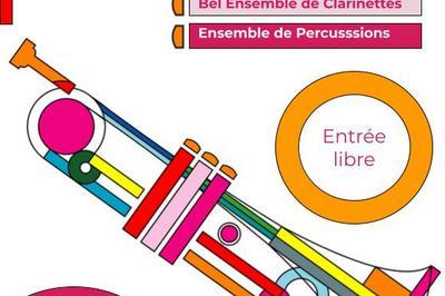 Concert des ensembles de clarinettes, cuivres et percussions de l'Harmonie de Grenoble