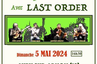 Concert de musique Irlandaise avec le groupe: Last Order  Lury sur Arnon