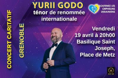 Yurii Godo, Tnor international, Concert Caritatif  Grenoble