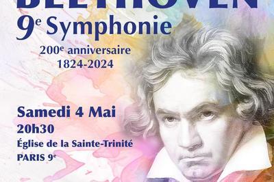 200e anniversaire cration 9e Symphonie de BEETHOVEN  Paris 9me
