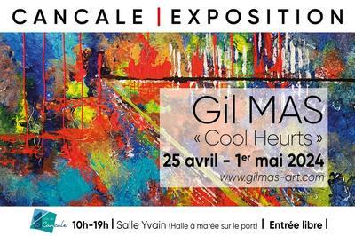 Exposition Cancale, Gil Mas expose ses Cool Heurts