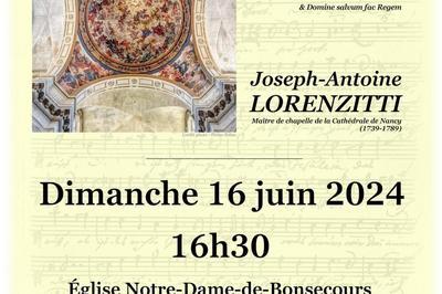 Messe  Grande Symphonie De Joseph-antoine Lorenzitti  Nancy