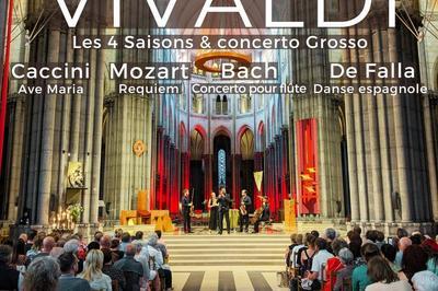 Concert  Rennes : Les 4 Saisons de Vivaldi, Requiem de Mozart, Ave Maria de Caccini, Danse espagnole de De Falla, Bach
