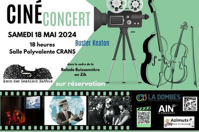 Cin-Concert Buster Keaton, Hors des Sentiers Battus  Crans