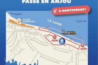 Passage  Montsoreau de la Flamme olympique