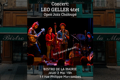 Concert Jazz, Leo Geller 4tet  Clermont Ferrand