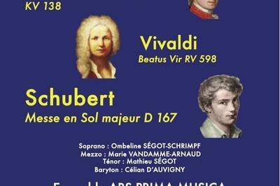 Mozart, Vivaldi, Schubert  Poissy