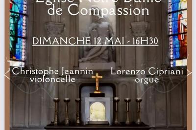 Belles mlodies pour violoncelle & orgue  Paris 17me