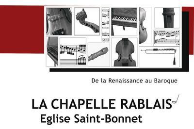 Concert de musique baroque par l'Ensemble ALTAR  La Chapelle Rablais